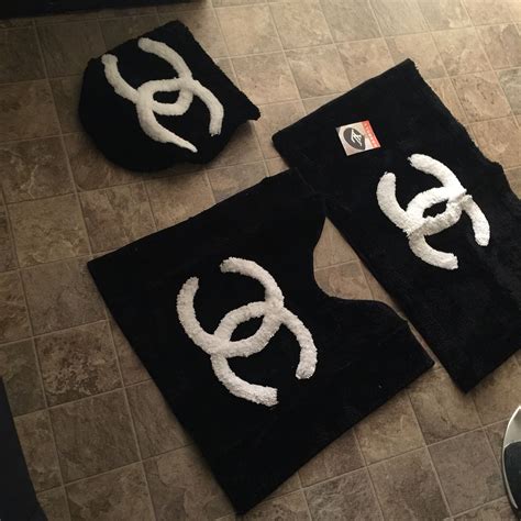 amazon chanel bath rug set|Amazon.com: Chanel Rugs And Accessories.